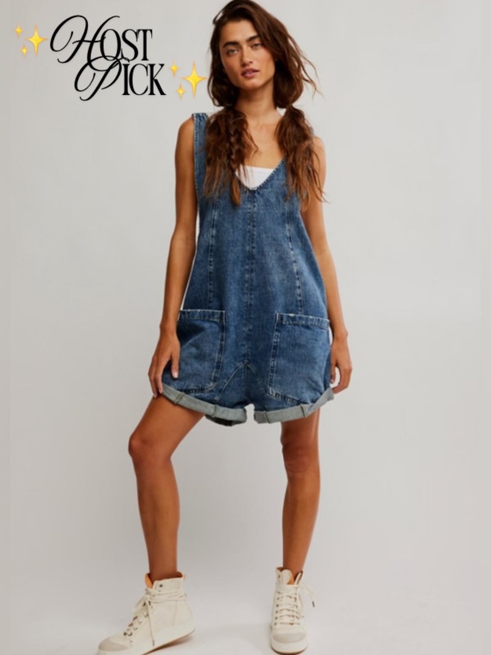 NWT Free People High Roller Shortall in Zaza